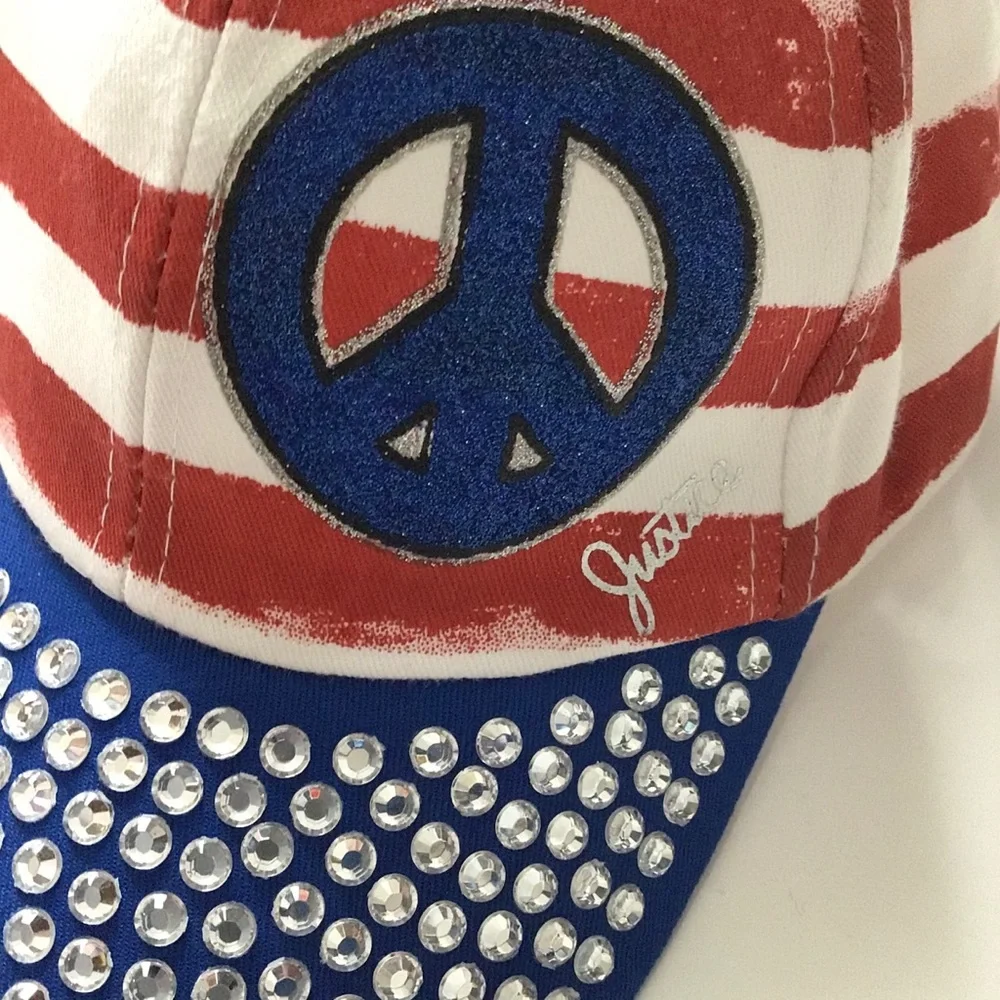 Justice patriotic blinged